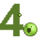 Number 4 Apple emoji