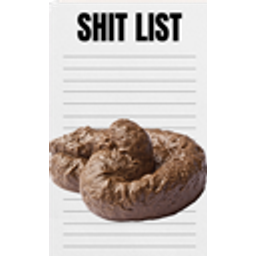Shit List emoji