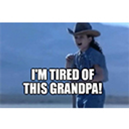 Tired Grandpa emoji