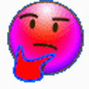 Party Thinking Face emoji