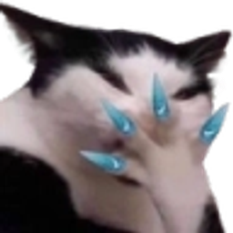 Purrty Nails emoji