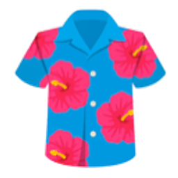 Hawaiian Shirt emoji