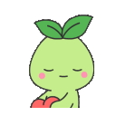 Greencute emoji