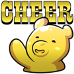 Gummy Bear Cheer emoji