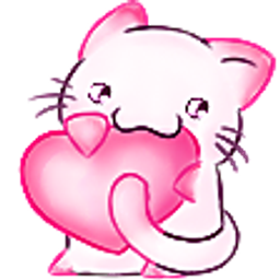 Pink Catheart emoji
