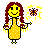 Yellow Lady emoji