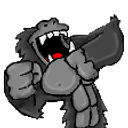 Gorilla Rage emoji