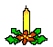 Xmas Candle emoji