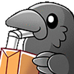 Crow Drink Juice emoji
