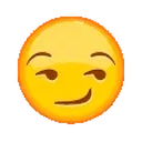 Smirk emoji