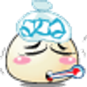 Ice Pack Sick emoji