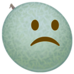 Melon Sad emoji
