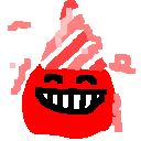 Rainbow Blub Party emoji