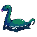 Dinosaur Swimming emoji