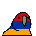 Armenia Parrot emoji