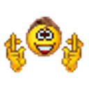 Crossing Fingers emoji