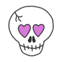Purpskull emoji