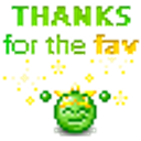 Thanks For The Fav emoji