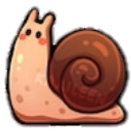Snail Blush Smile emoji