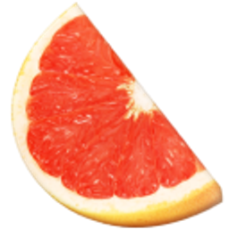 Grapefruit Slice emoji