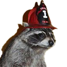 Fireraccoon emoji