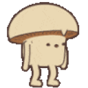 Mushroom Sweating emoji