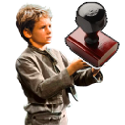 Please Sir I Want Some More Rubberstamp emoji