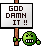 God Damn It emoji