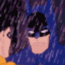 Batman Dramatic Rain emoji