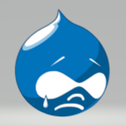 Drupal Sad emoji
