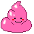 Pink Poop emoji