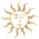 Gold Sun emoji