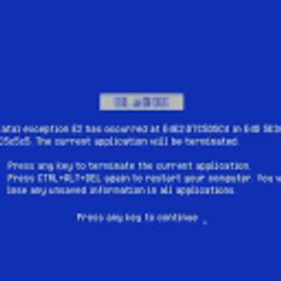 Windows Blue Screen emoji