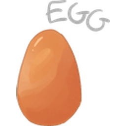 Egg Brown Simple emoji