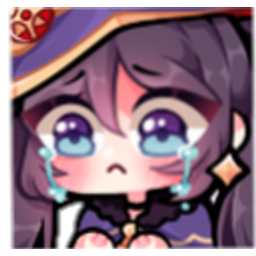 Mona Crycute emoji