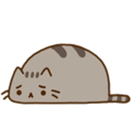 Sad Pusheen emoji