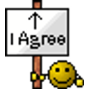 I Agree emoji