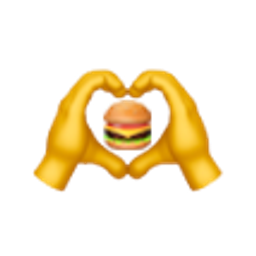 Love Burger Ptfo emoji