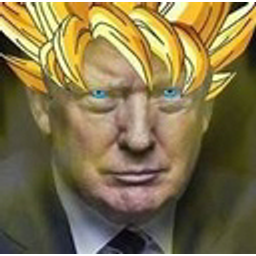 Goku Trump emoji