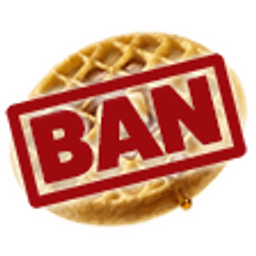 Waffle Ban emoji