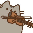 Pusheen Music emoji