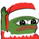 Santawave emoji