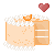 Orange Cake emoji