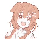 Girl Braid Smile emoji