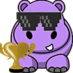 Hippo Trophy emoji