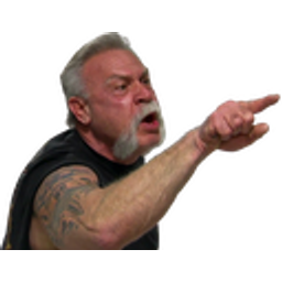 Angry Pointing Man emoji
