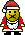Santa No Talk emoji