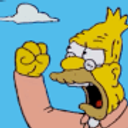 Yell At Cloud Simpsons emoji