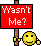 Wasnt Me emoji