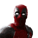 Deadpool Gasp Awe Shock emoji